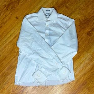 Repurposed Mens White Button Up Shirt